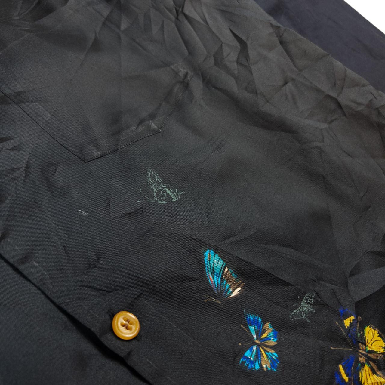 Vintage Comme Des Garçons HOMME Butterfly Long Sleeve Button Up Shirt Size L