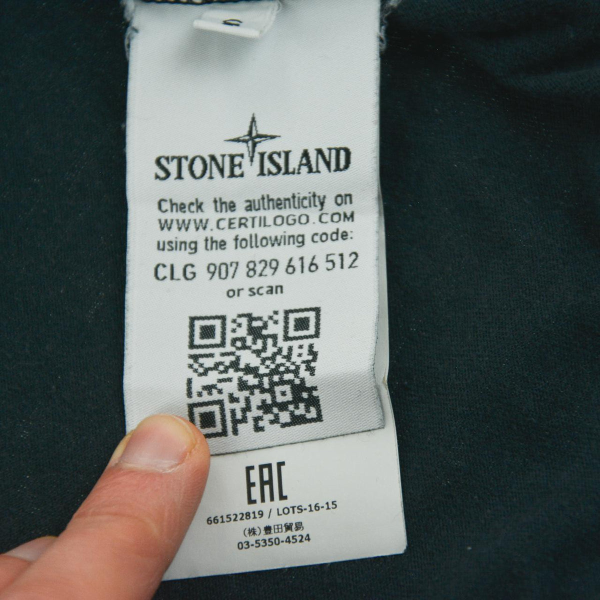 Vintage Stone Island Long Sleeve T Shirt Size S