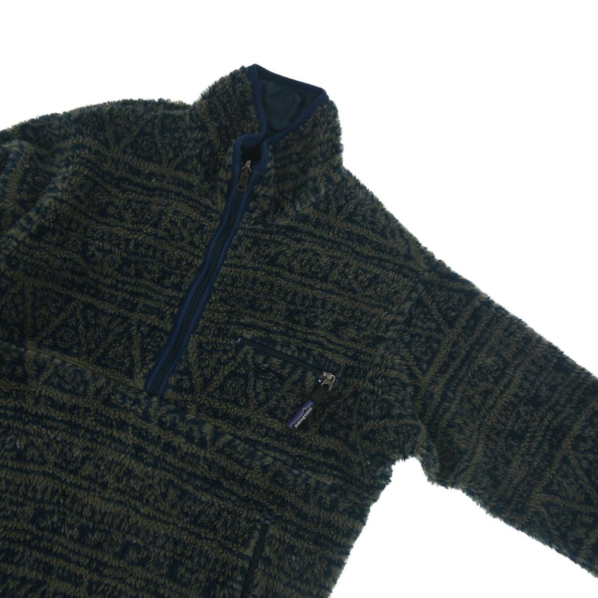Vintage 1995 Patagonia Glissade Reversible Fleece Jumper Size M
