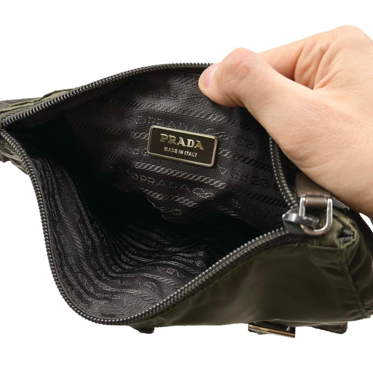 Vintage Prada Multi Pocket Waist Bag