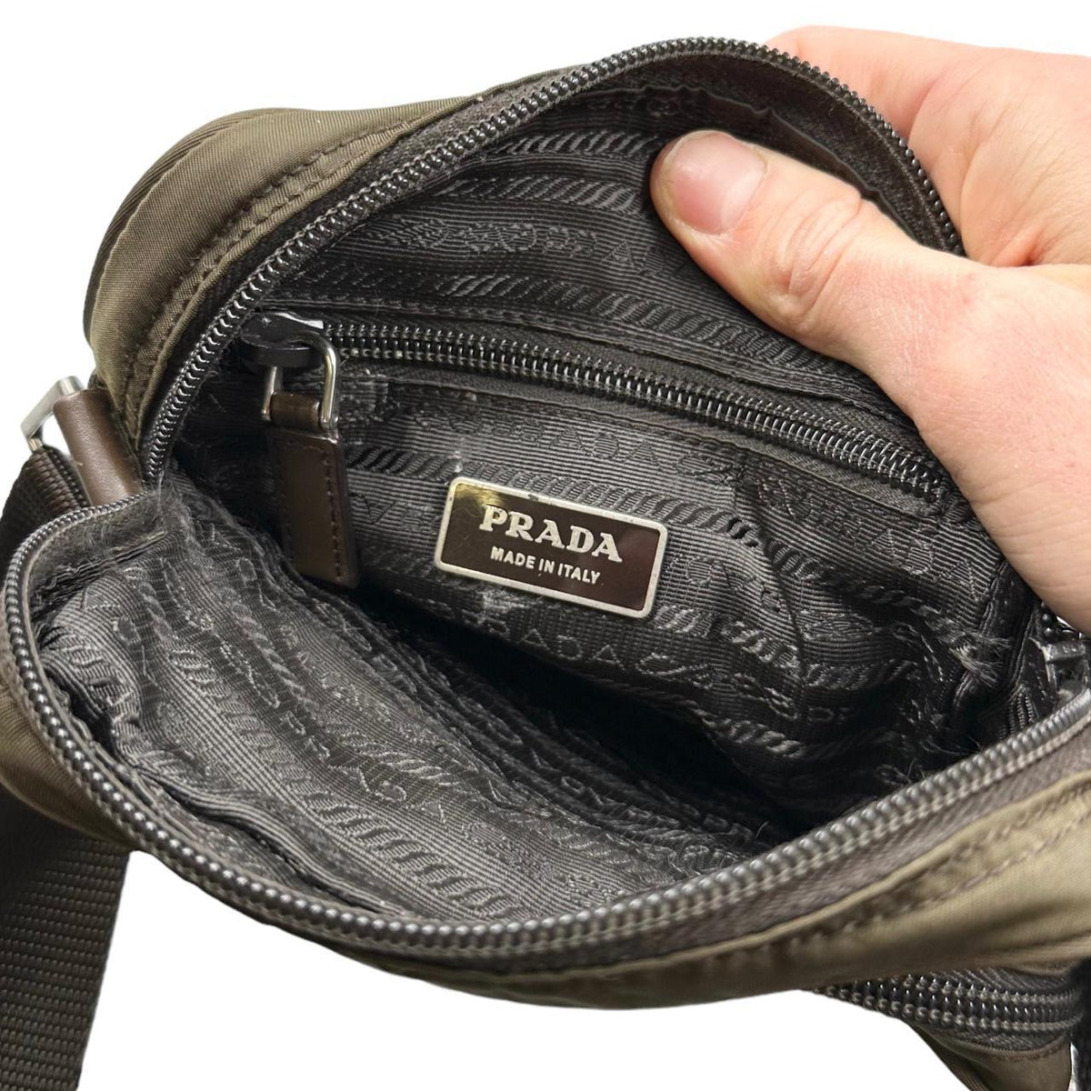 Vintage Prada Pocket Cross Body Bag