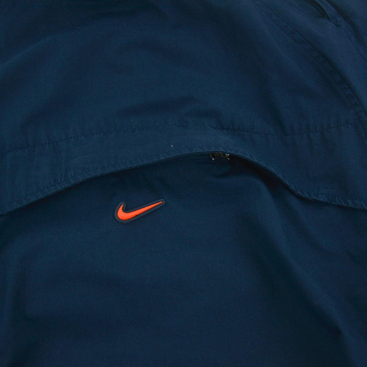 Vintage Nike Neck Zip Reversible Fleece Jacket Size M