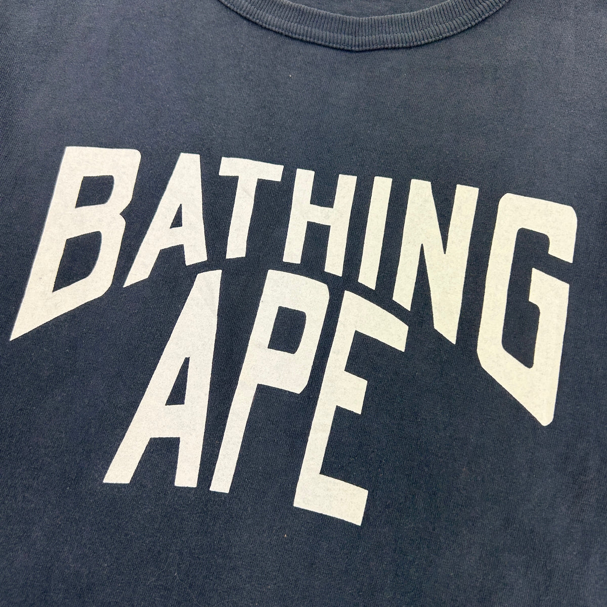 Vintage A Bathing Ape Logo T-Shirt Woman&#39;s Size L