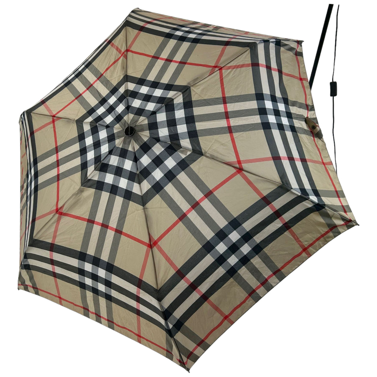 Vintage Burberry Nova Check Umbrella