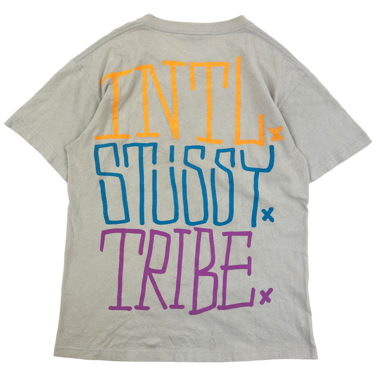 Vintage Stussy International Tribe Graphic T-Shirt Size M