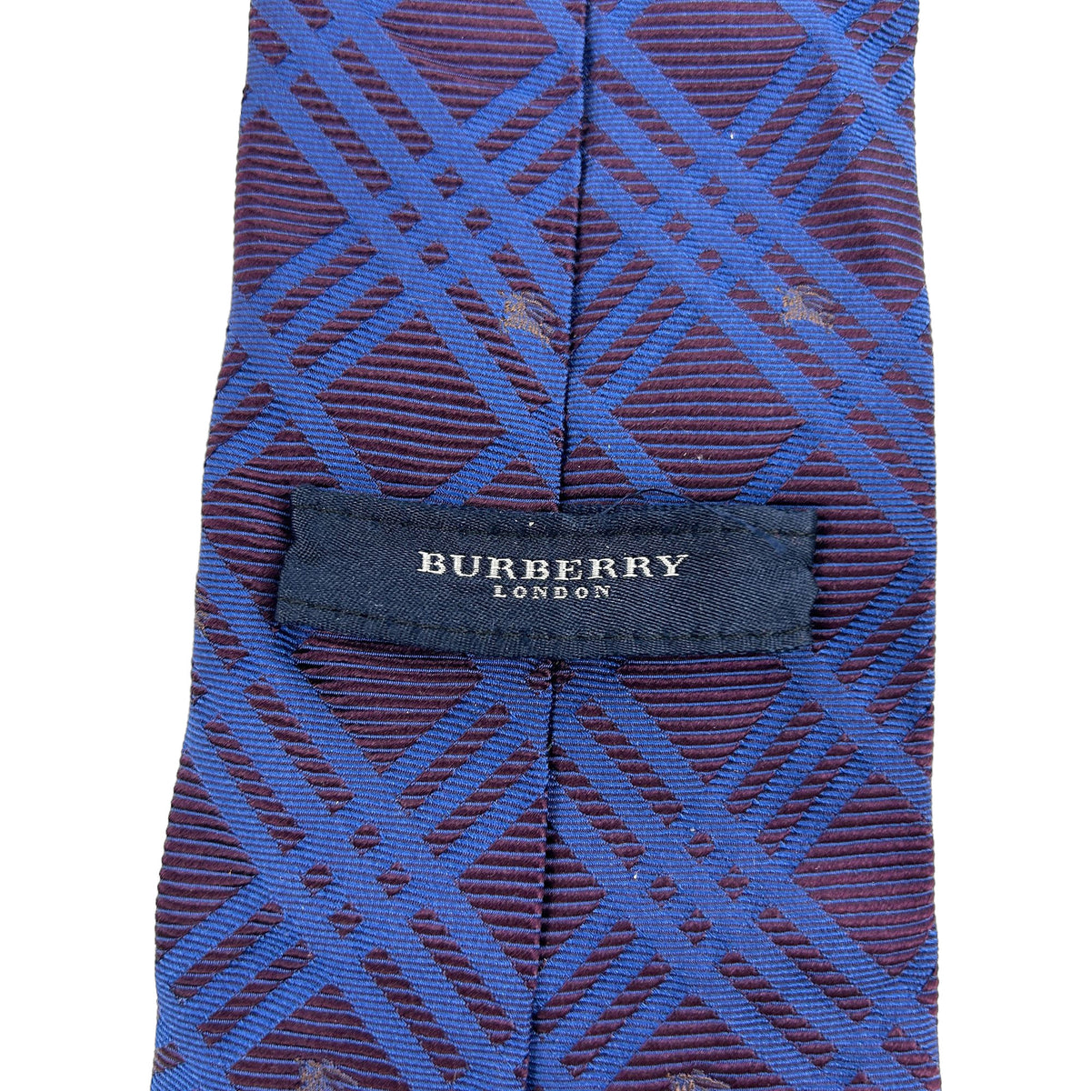Vintage Burberry Silk Nova Check Tie
