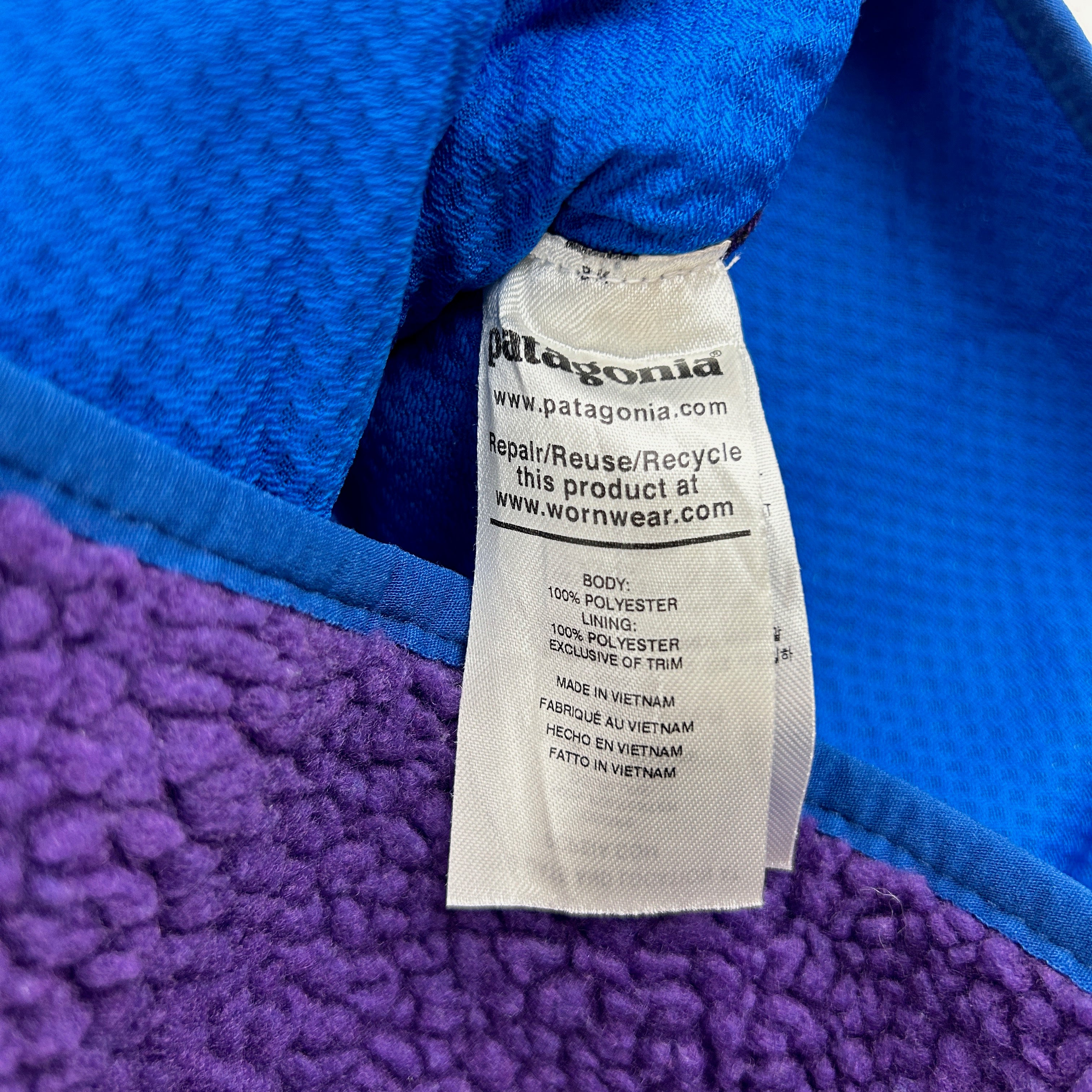 Vintage Patagonia Deep Pile Fleece Vest Size S