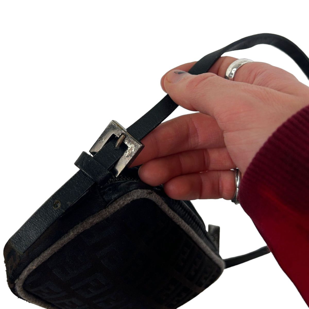 Vintage Fendi Monogram Hand Bag