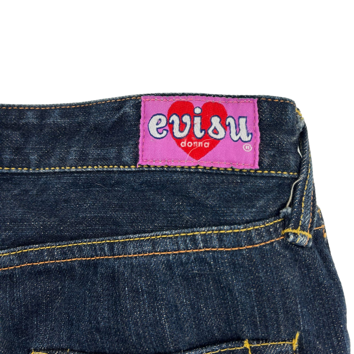 Vintage Evisu Double Gull Japanese Denim Jeans Size W26