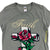 Vintage Ed Hardy Rose Long T-Shirt Women's Size M