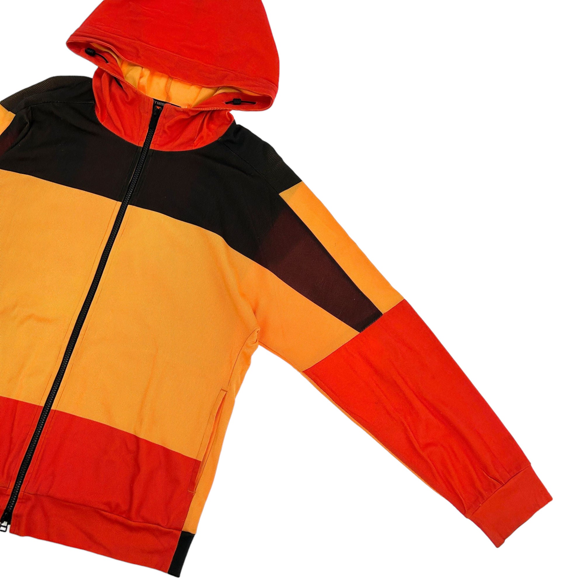 Vintage Issey Miyake Colorblock Zip Up Hoodie Size M