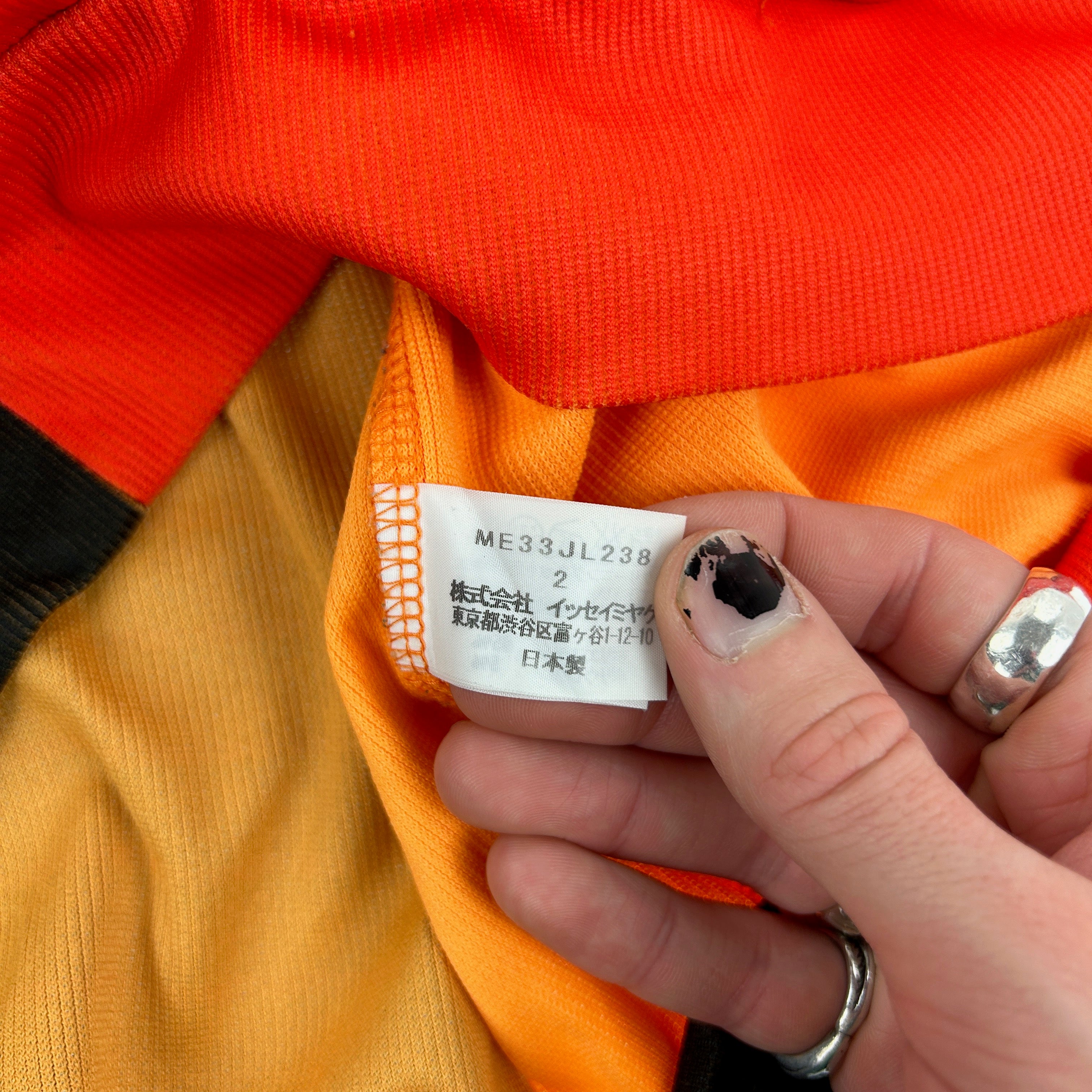 Vintage Issey Miyake Colorblock Zip Up Hoodie Size M