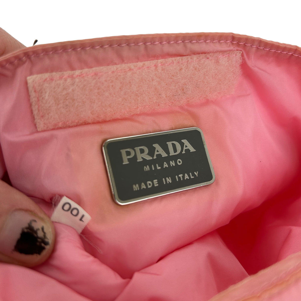 Vintage 1999 Prada Transparent Pocket Waist Bag