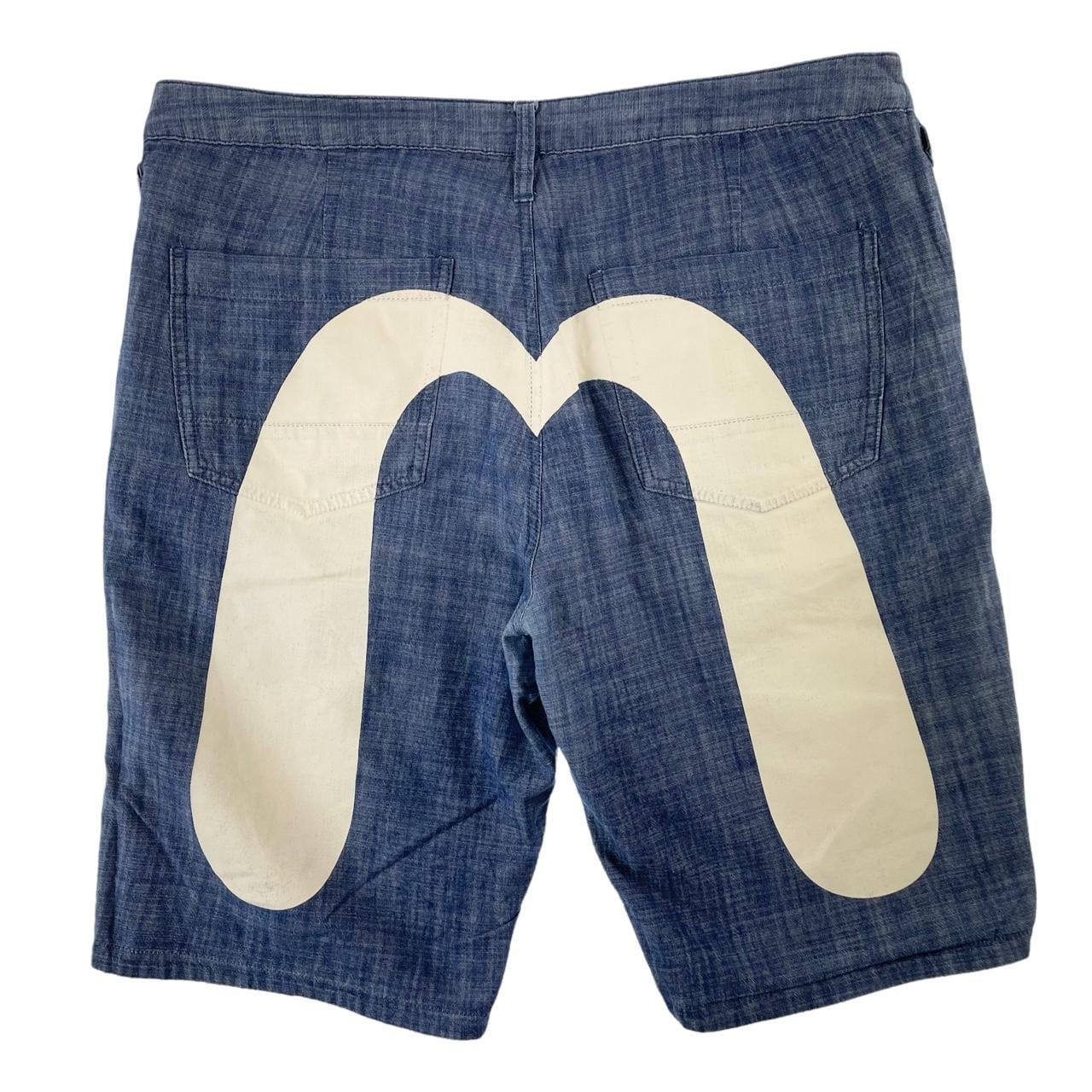 Vintage Evisu Daicock reversible shorts W38 - second wave vintage store