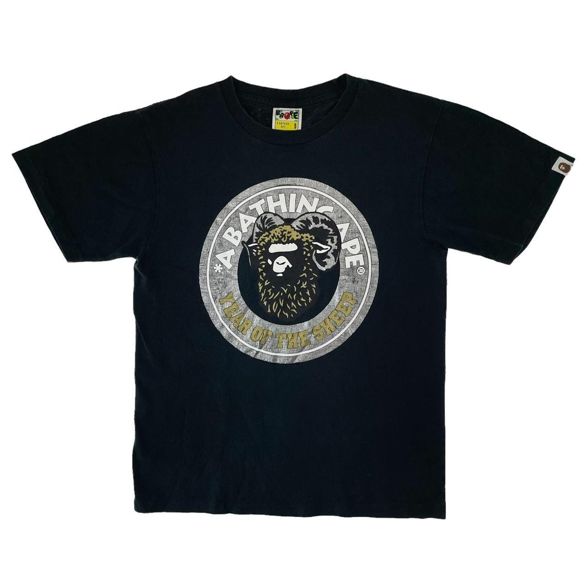 Bape year of the sheep t shirt size S