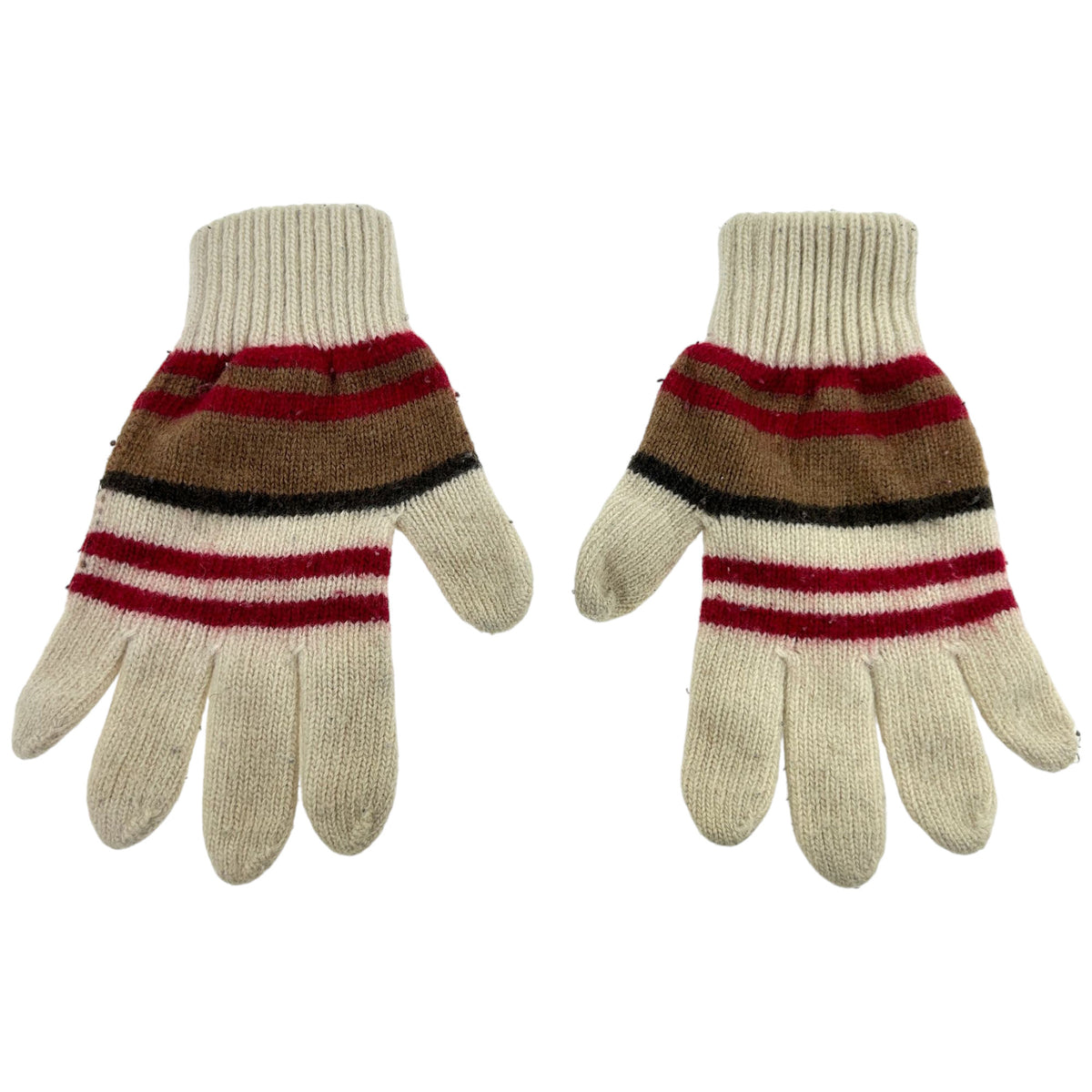 Vintage Dolce &amp; Gabbana Striped Gloves Size One Size