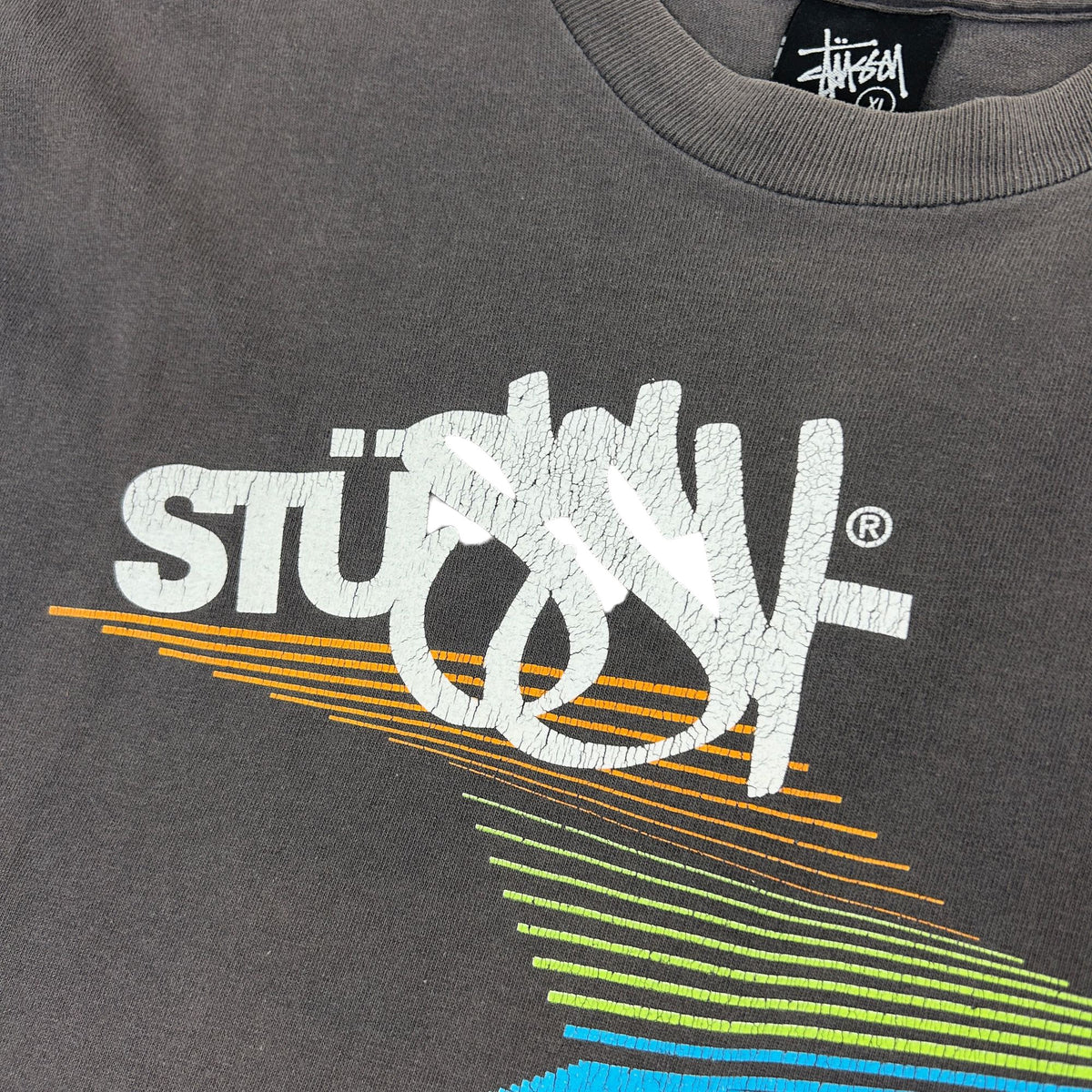 Vintage Stussy Graphic T-Shirt Size XL