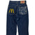 Vintage RMC McDonalds Japanese Denim Jeans Size W26