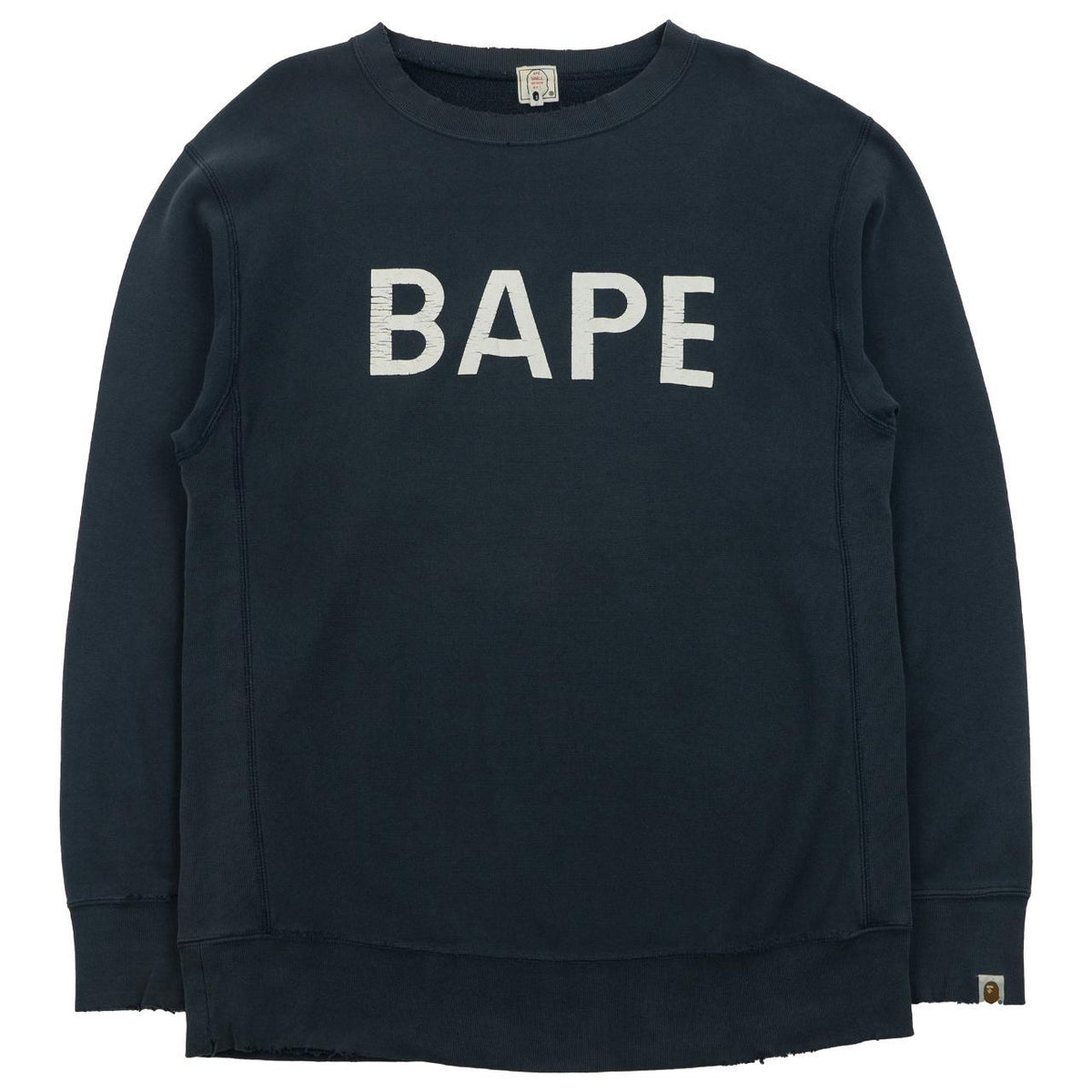 Vintage Bape Spellout Sweatshirt Size M