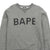Vintage BAPE Spellout Sweatshirt Size XS