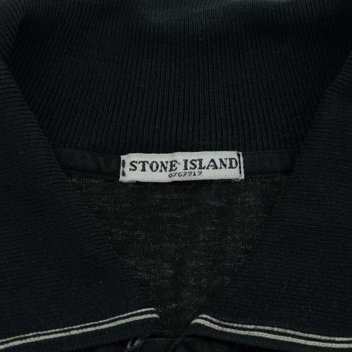 Vintage Stone Island Button Up Polo Shirt Mens Size L