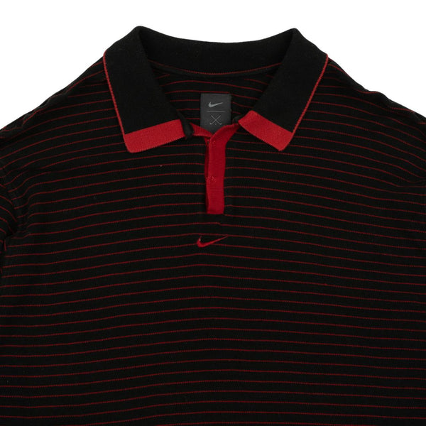 nike long sleeve polo vintage