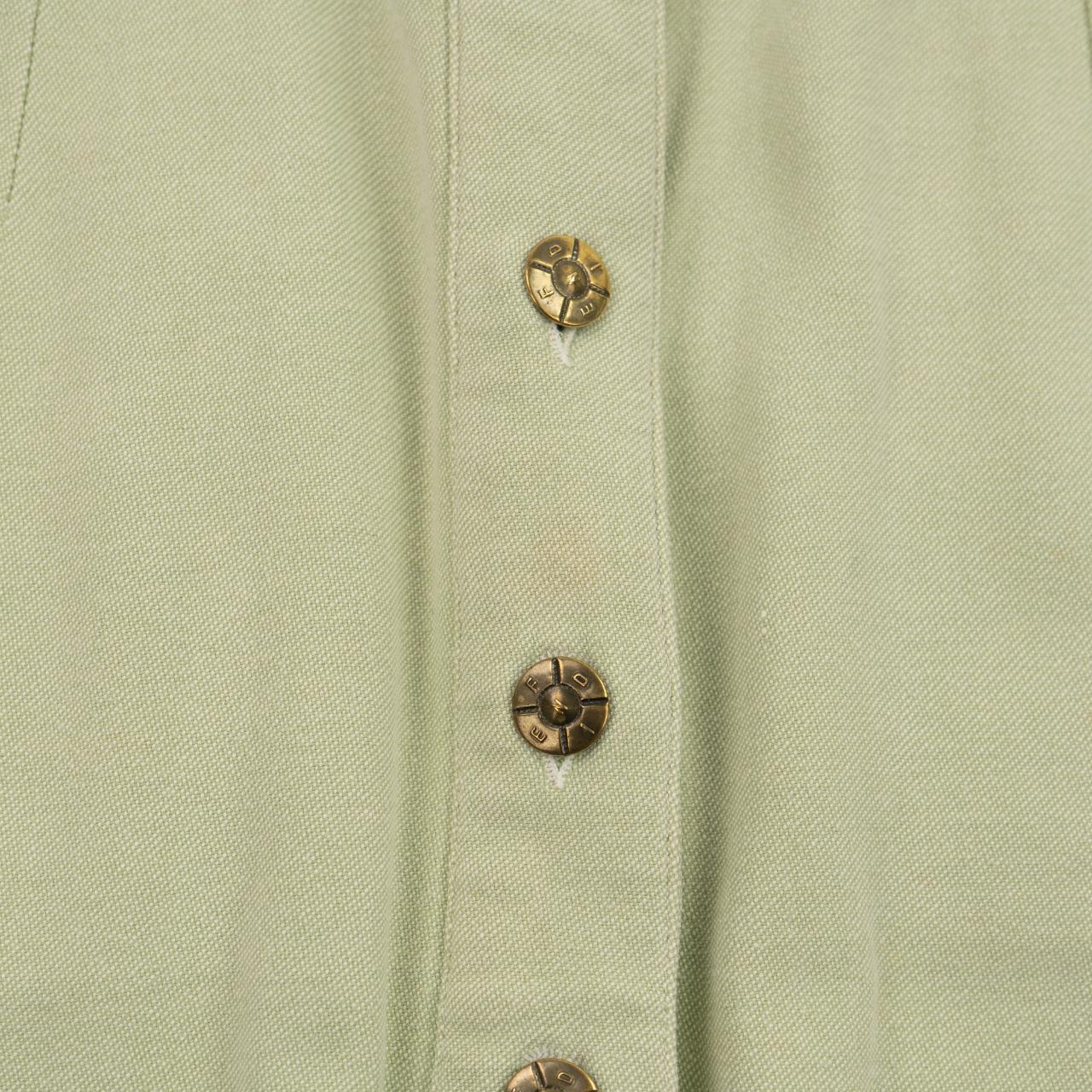 Vintage Fendi Button Skirt Size W28