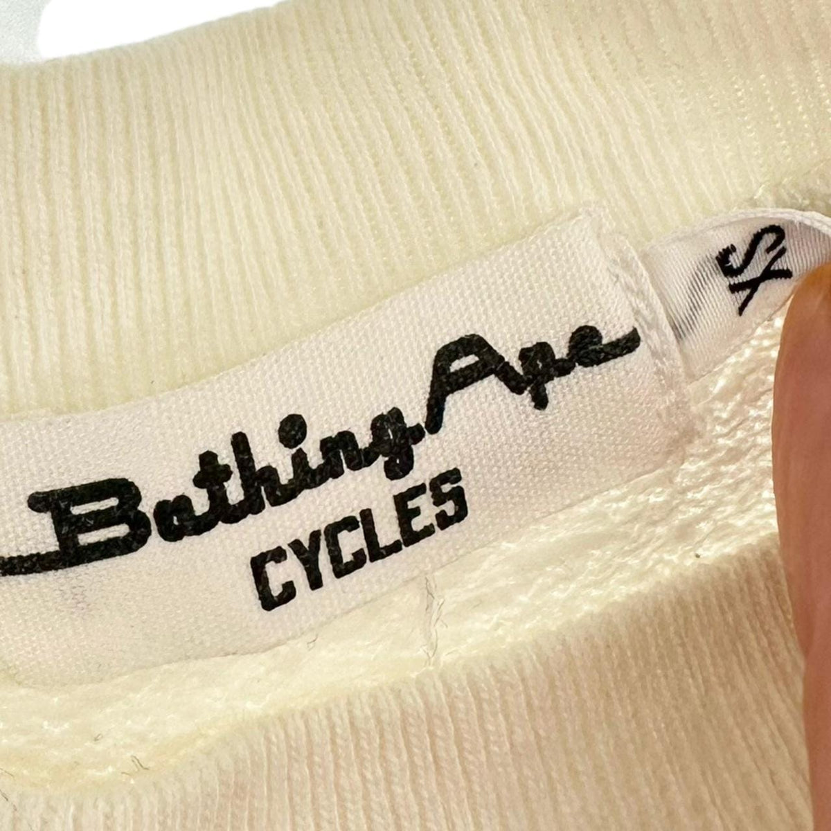 Vintage Bape BMX Factory team jumper sweatshirt size XS
