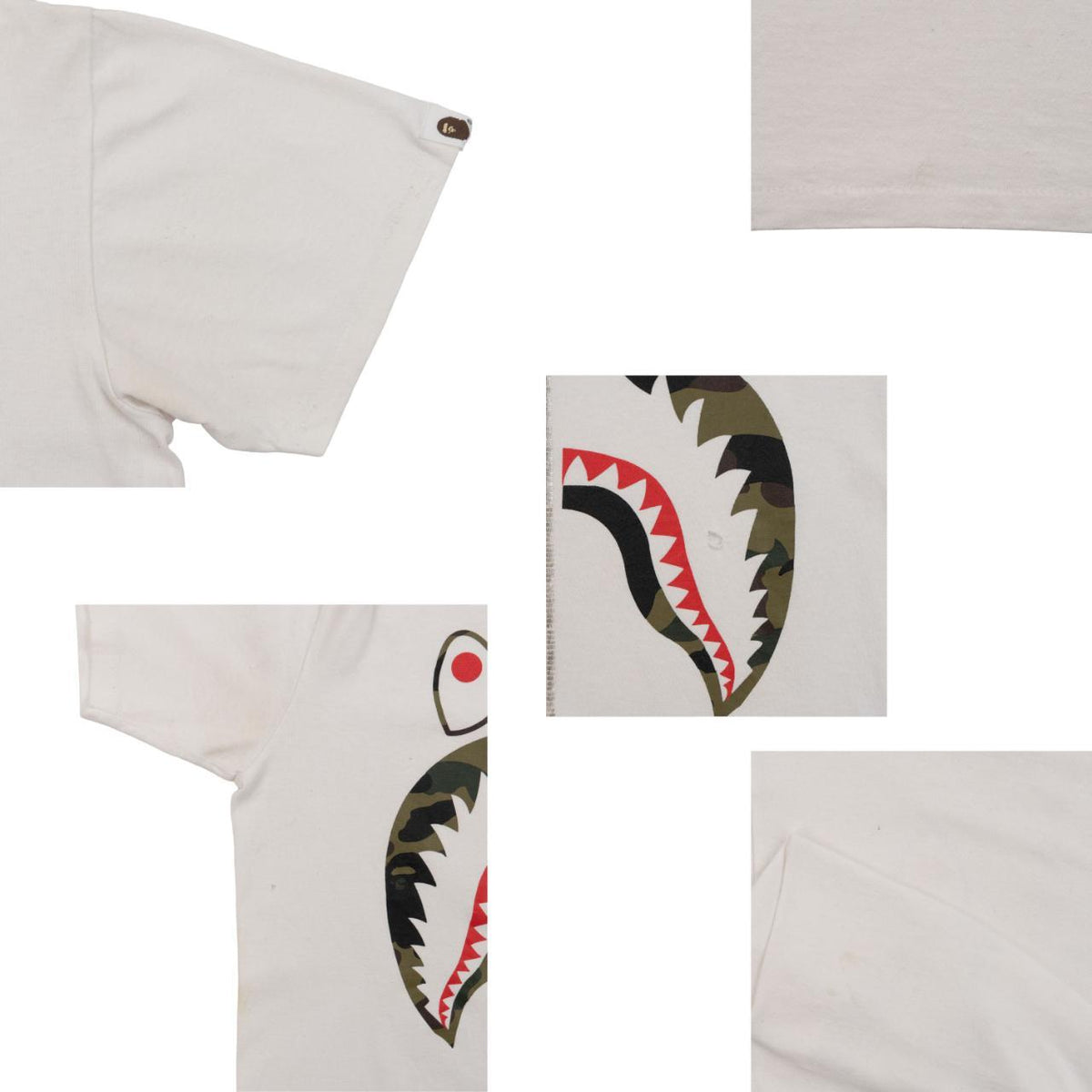 Bape Shark T Shirt Size XS