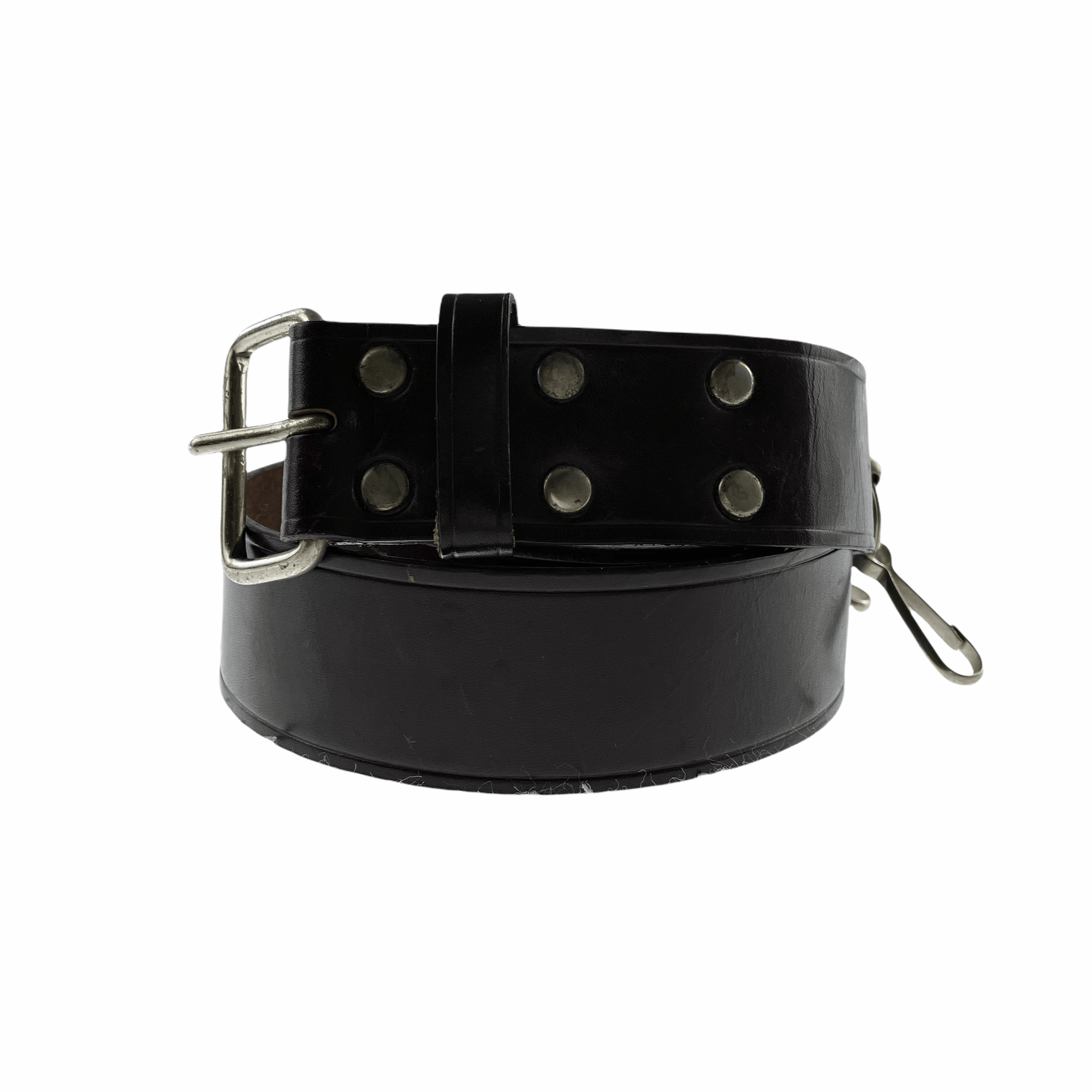 Vintage Comme des garçons leather buckle belt - second wave vintage store