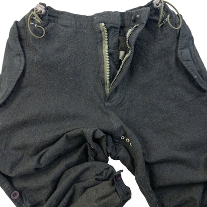 Vintage Maharishi Wool Roll Up Trousers Size S