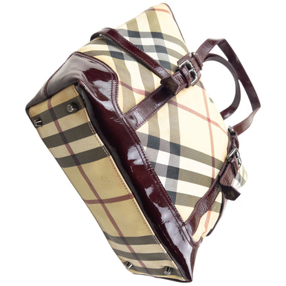 Vintage 2000s Burberry Nova Check Shoulder Bag