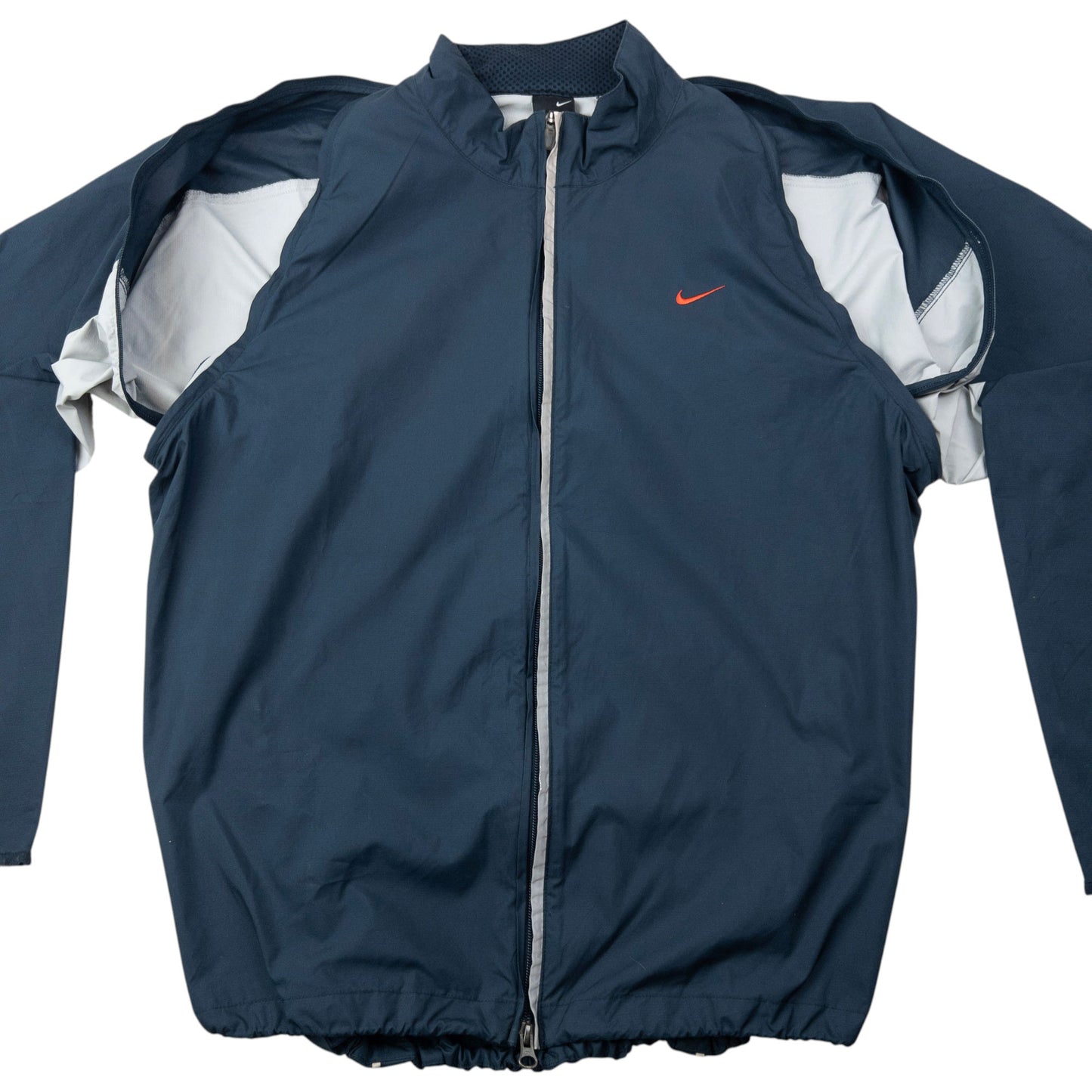 Vintage 2000s Nike Climafit Zip Off Sleeve Jacket Size XL