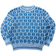 Vintage 80s Hugo Boss Pattern Knit Jumper Size L