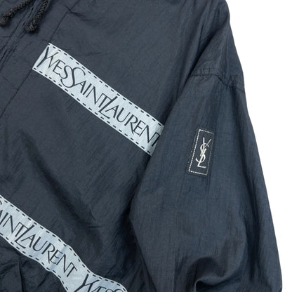 Vintage 90s YSL Yves Saint Laurent Striped Jacket Size L