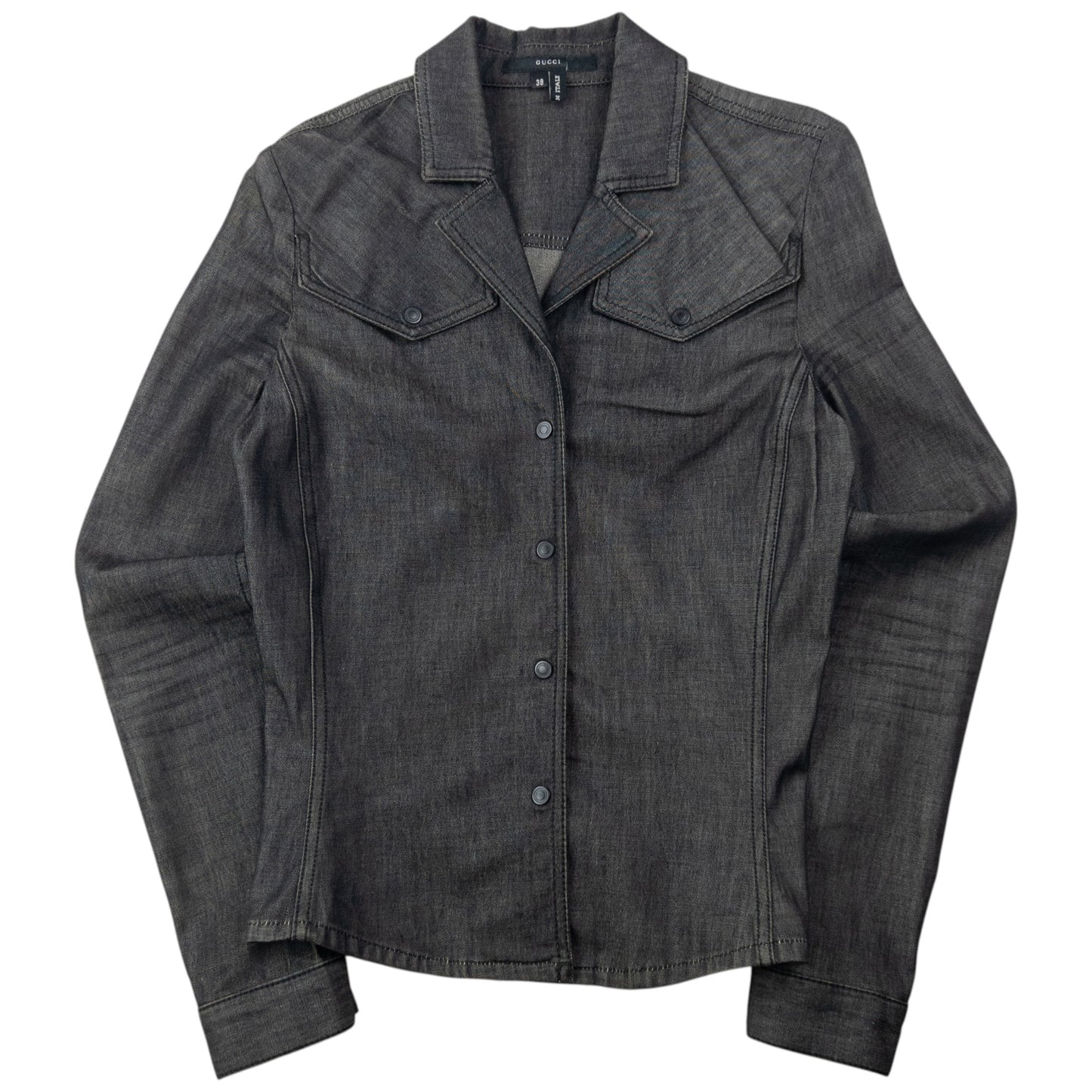 Vintage 2000s Gucci By Tom Ford Denim Jacket & Jeans Set Womens Size S