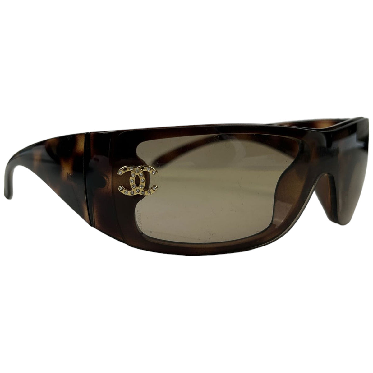 Vintage Chanel Tortoise Shell Sunglasses