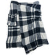 Vintage 90s Plantation By Issey Miyake Checkered Wrap Skirt Womens Size W32
