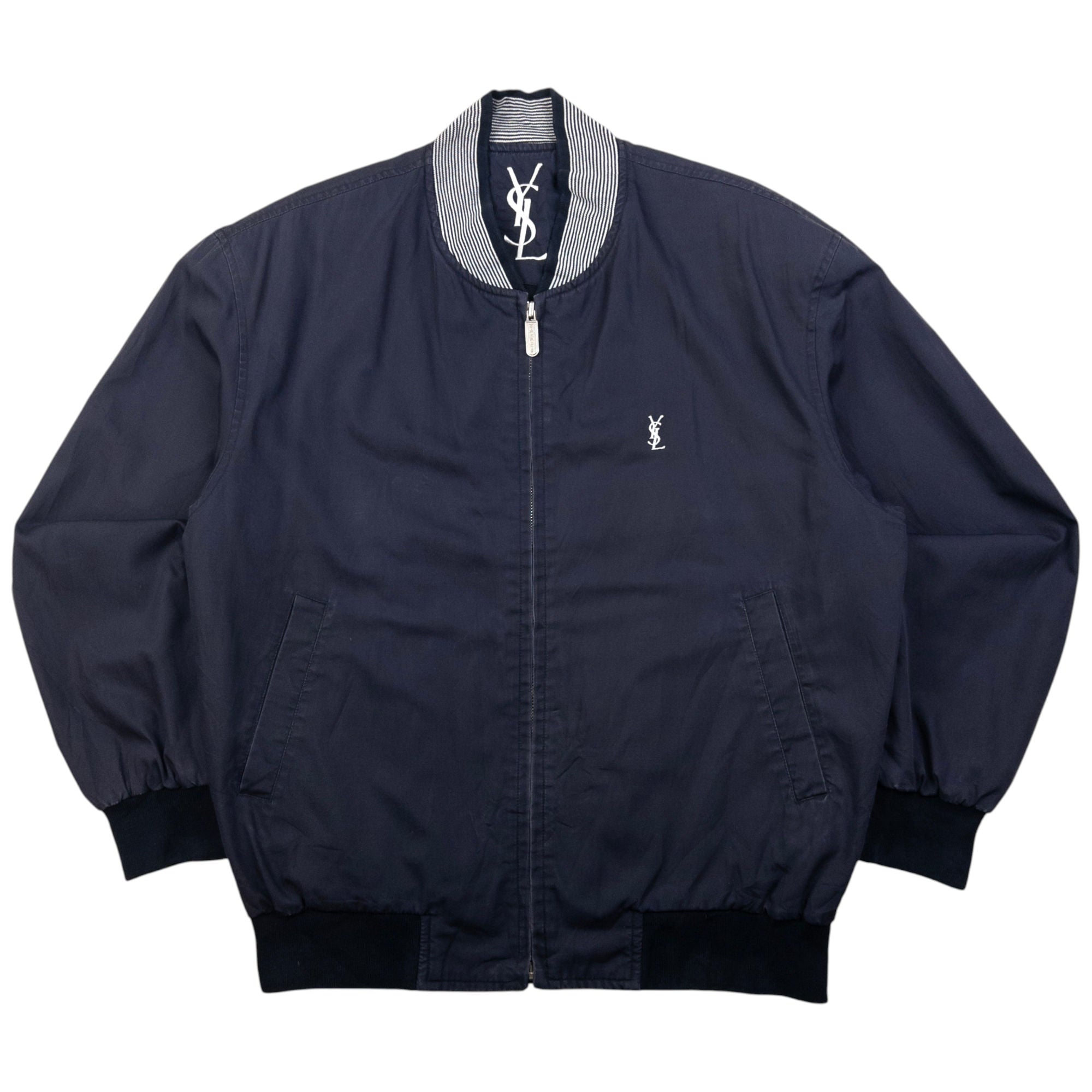 Vintage YSL Yves Saint Laurent Bomber Jacket Size M