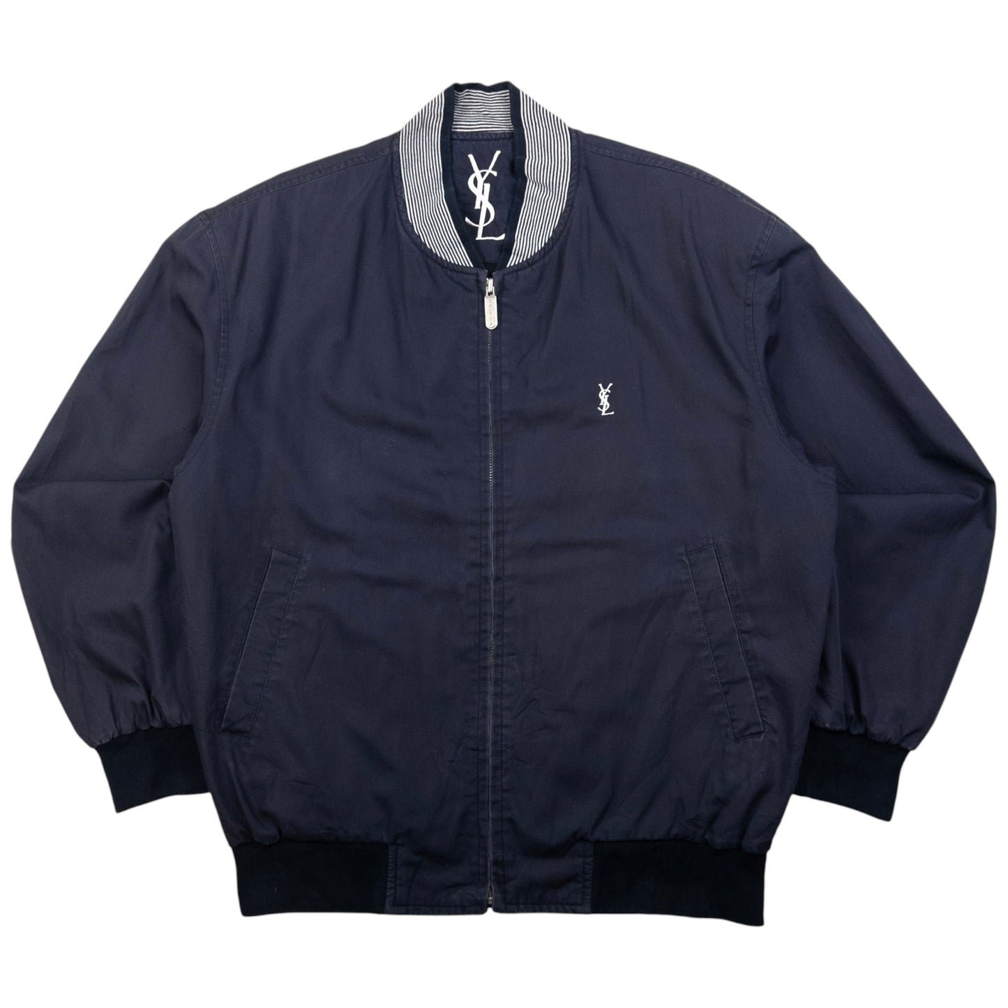 Vintage YSL Yves Saint Laurent Bomber Jacket Size M