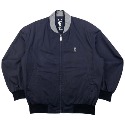 Vintage YSL Yves Saint Laurent Bomber Jacket Size M