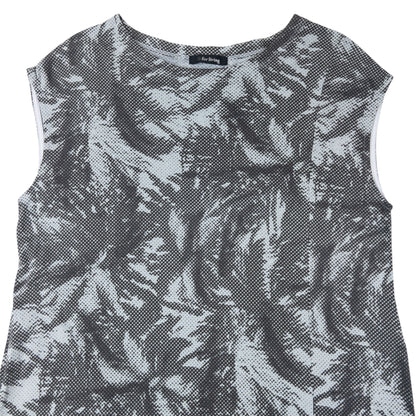 Vintage 90s Yohji Yamamoto Pattern Dress Womens Size L
