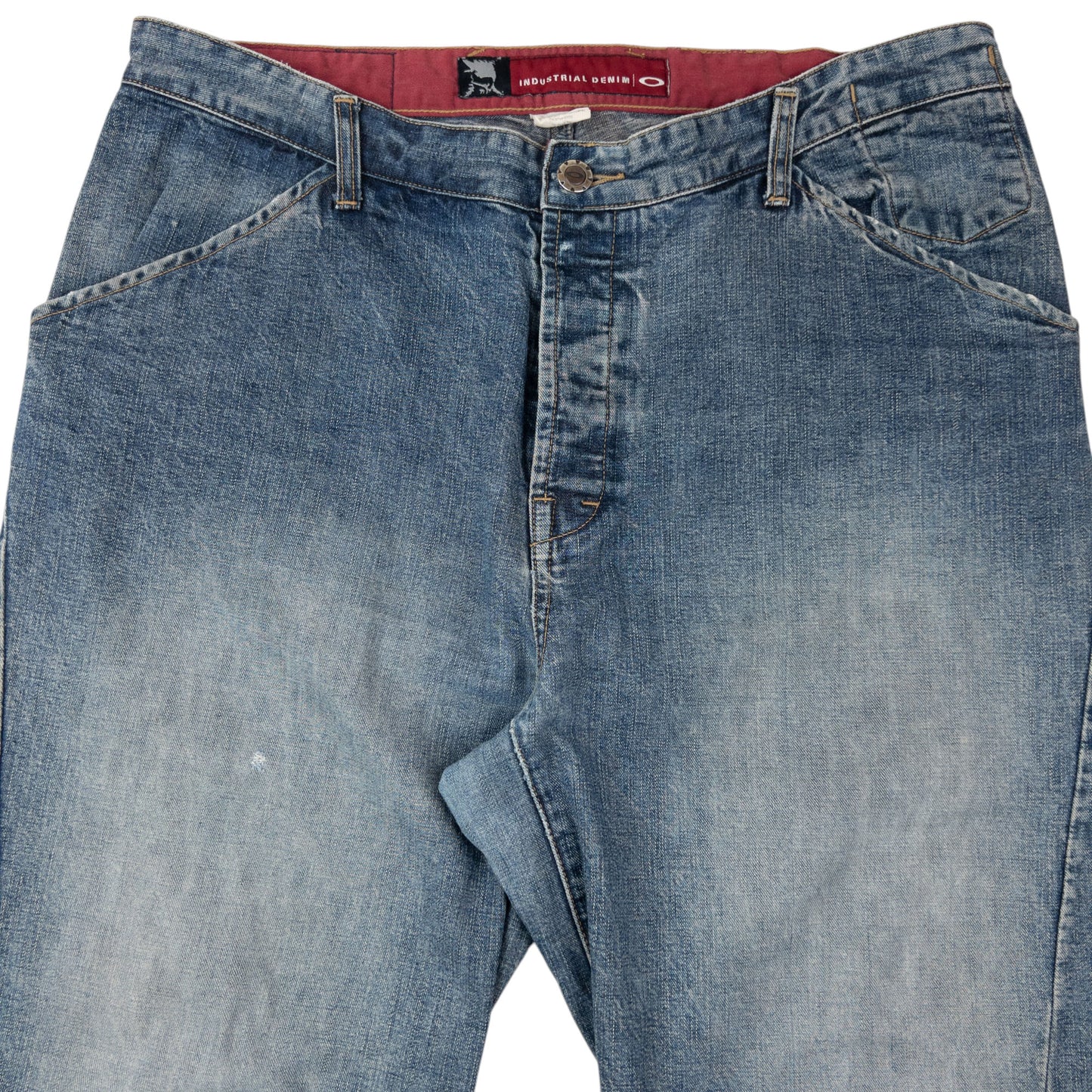 Vintage 2000s Oakley Industrial Denim Jeans Size W36