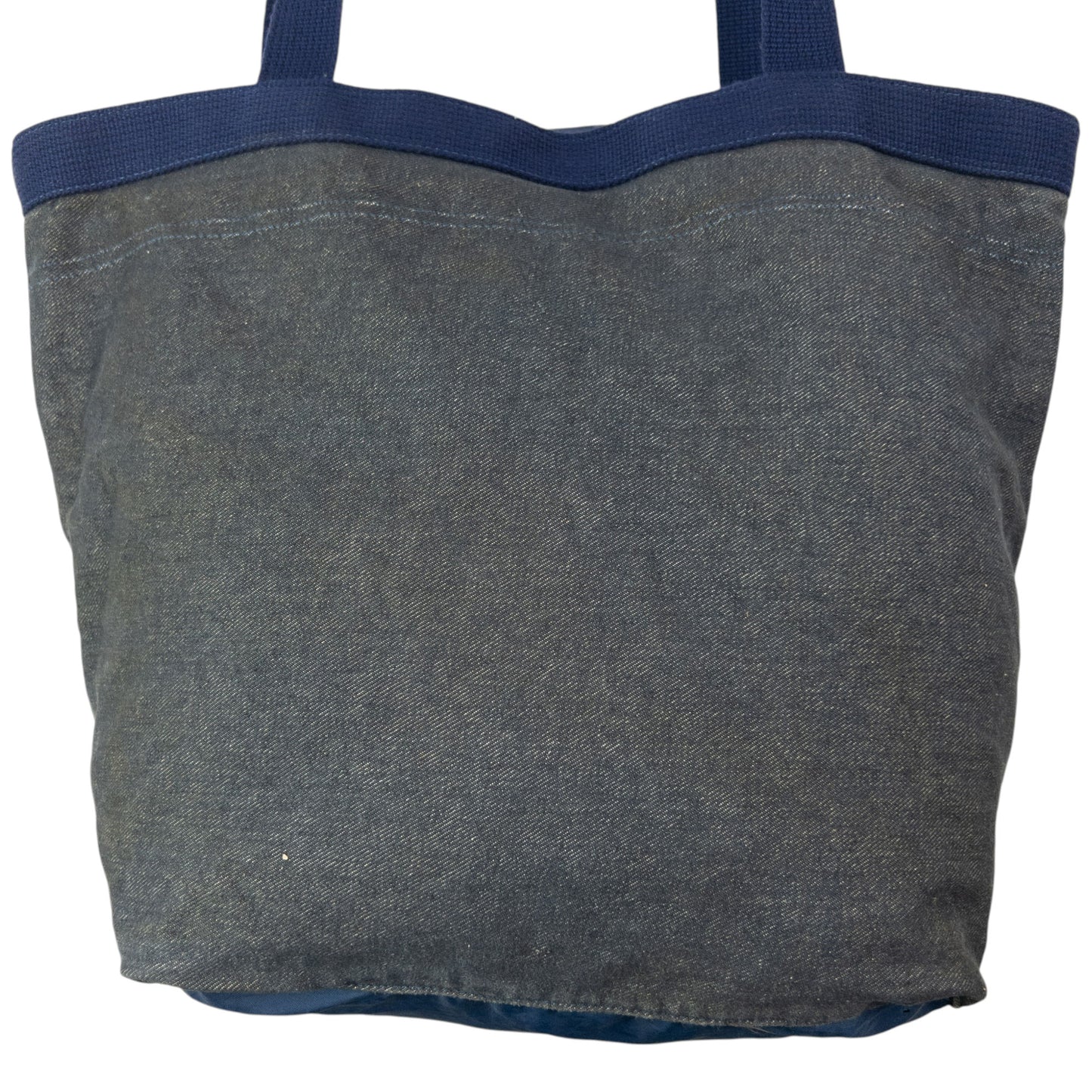 Vintage 90s Hai Sporting Gear By Issey Miyake Denim Shoulder Tote Bag