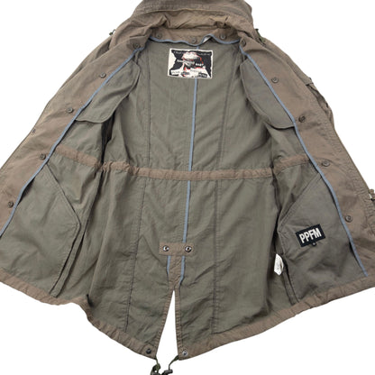 Vintage 2000s PPFM Convertible Military Jacket Size M