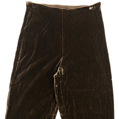 Vintage 90s Jean Paul Gaultier Femme Velour Trousers Womens Size W24