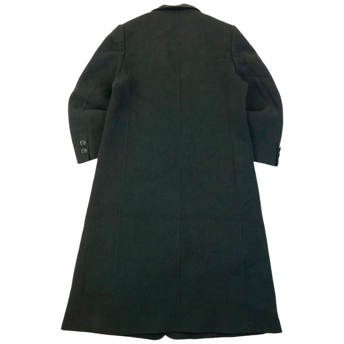 Vintage 90s Burberry Longline Wool Jacket Womens Size L