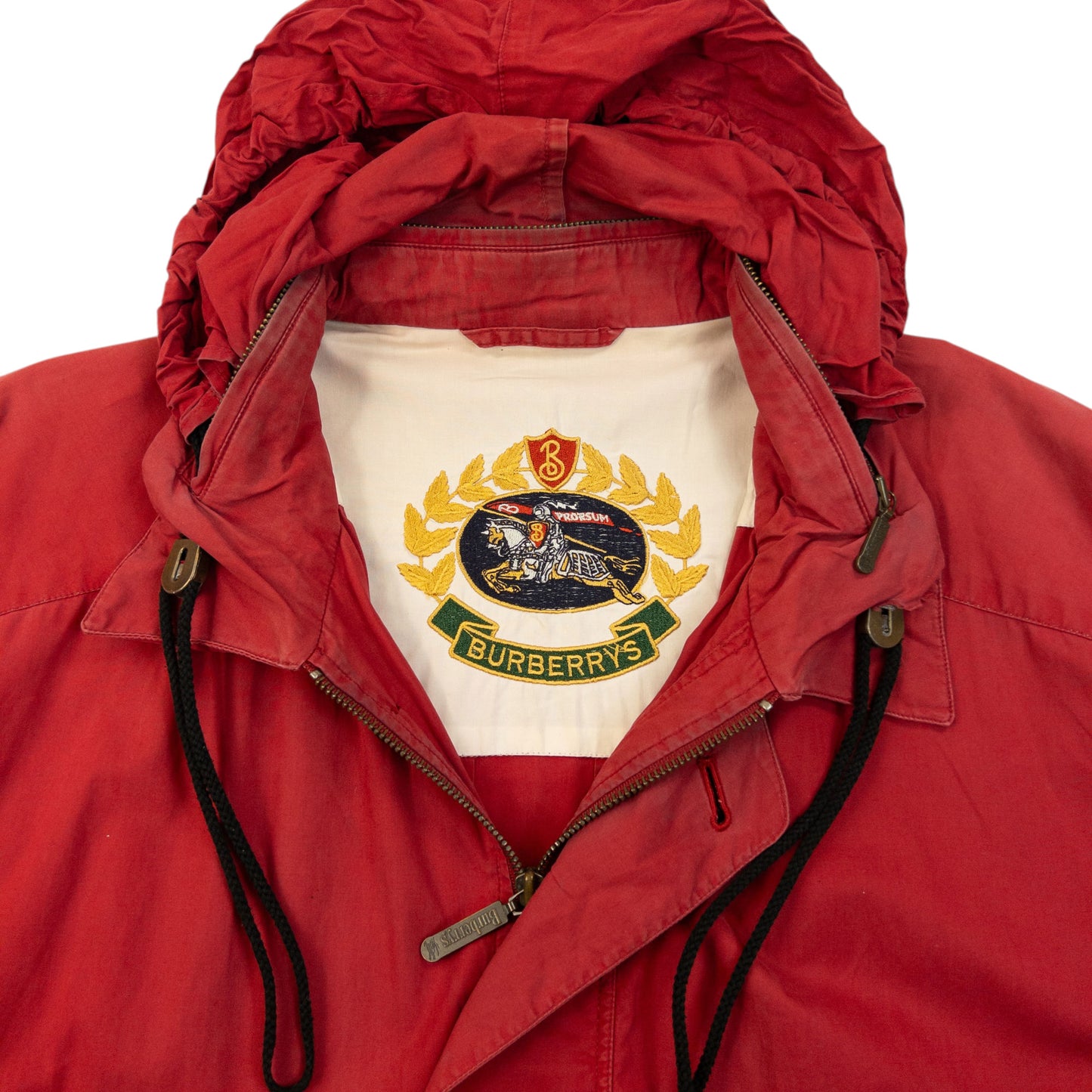 Vintage 90s Burberry Zip Up Jacket Size L