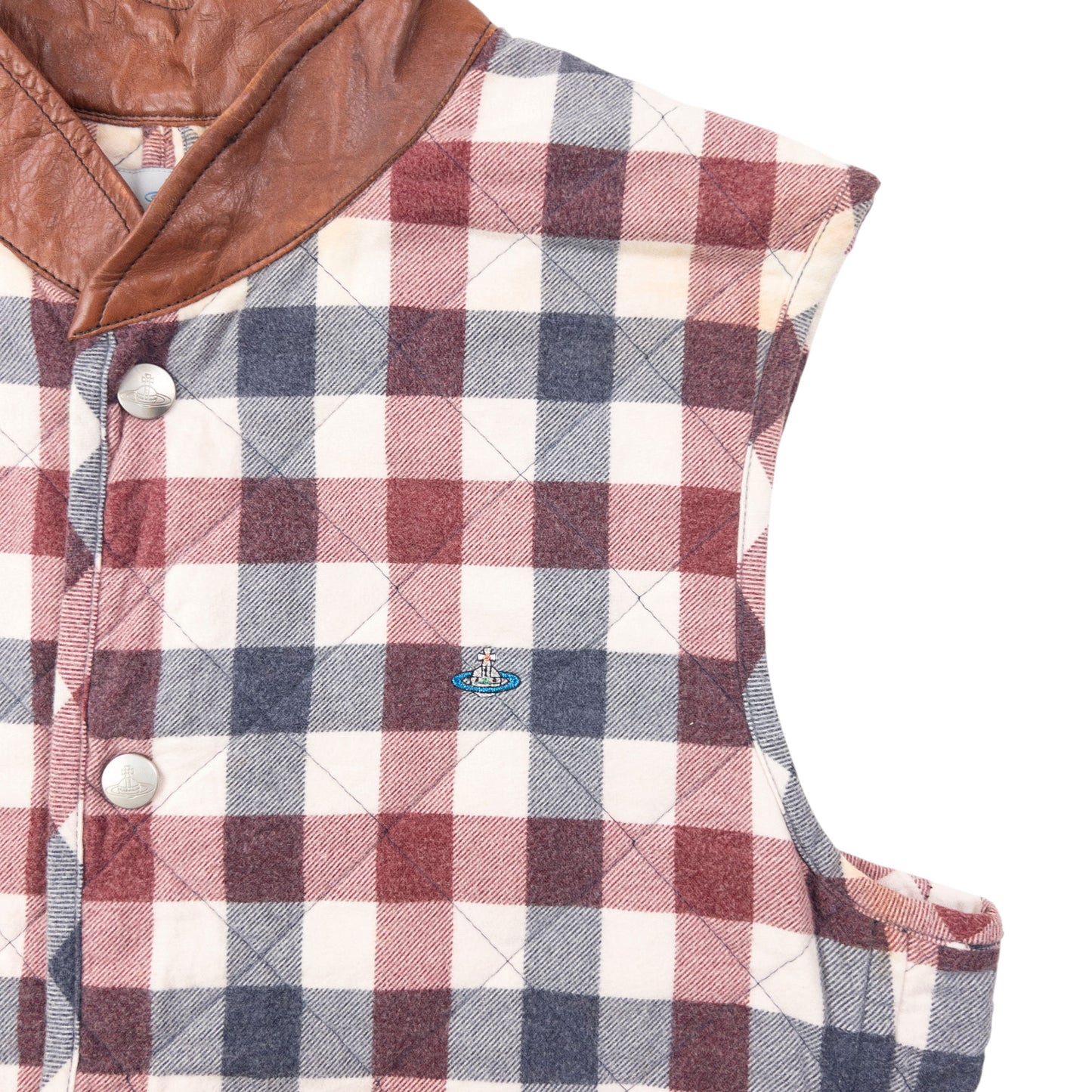 Vintage 2000s Vivienne Westwood MAN Quilted Gilet Size S
