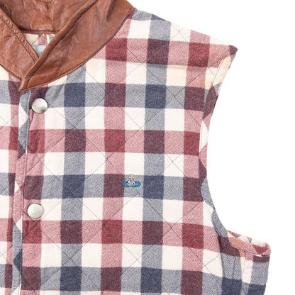 Vintage 2000s Vivienne Westwood MAN Quilted Gilet Size S